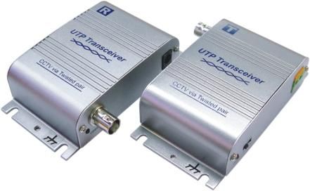 Twisted pair video transceiver